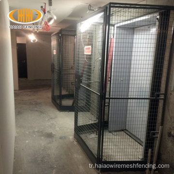 Kaynaklı tel örgü asansör şaft güvenlik kapısı